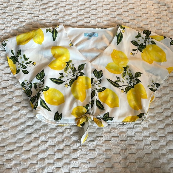 She + Sky Lemons Top! 172 - Picture 3 of 8